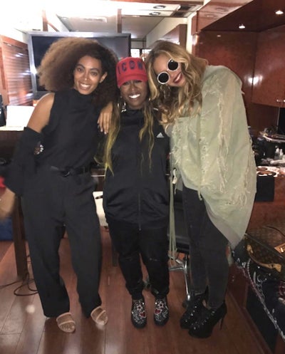 Work It! Beyoncé Steps Out with Solange to Attend Missy Elliott Concert